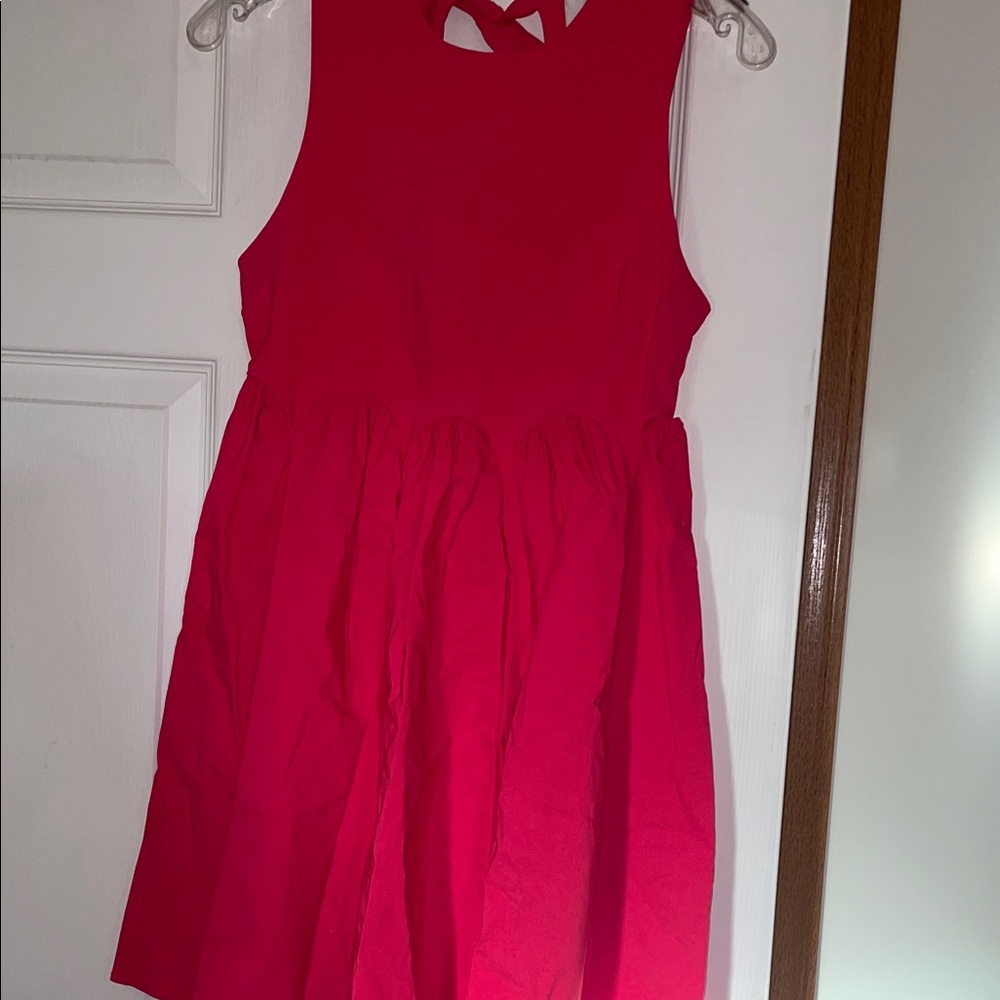 Maeve Bright Pink Sleeveless Dress